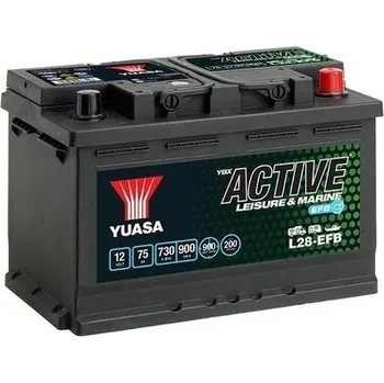 Autobaterie startovací baterie YUASA L28-EFB
