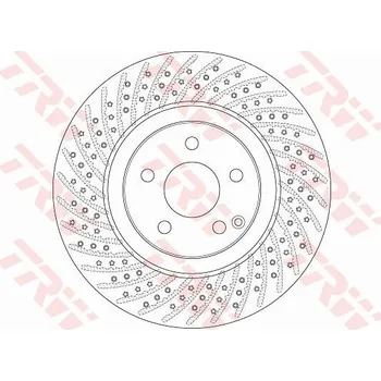 Brzdový kotouč Brzdový kotouč LUCAS DF6433S