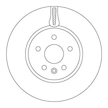 Brzdový kotouč Brzdový kotouč LUCAS DF6820