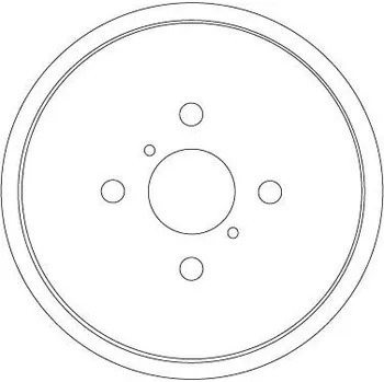 Brzdový buben Brzdový buben LUCAS DB4551