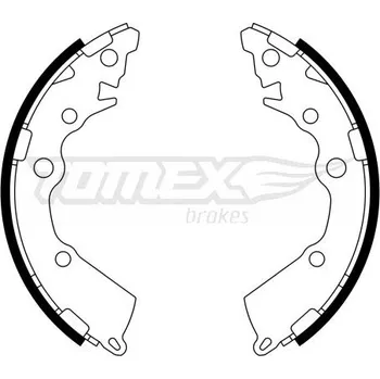 Brzdová čelist Sada brzdových čelistí TOMEX C TX 23-18