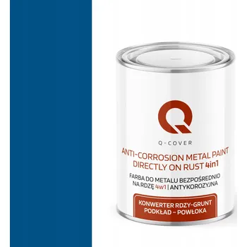 barva na kov BARVA NA KOV NA REZ ALUMINIUM PLECHOVÁ 4v1 MODRÁ RAL 5005 POLOMAT 1L