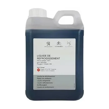 autokoberec PSA PEUGEOT CITROEN Originální chladicí kapalina 2L
