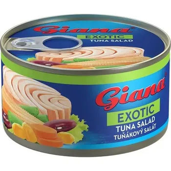 konzervovaná ryba Giana Tuňákový salát Exotic 185 g