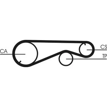 ozubený řemen CONTINENTAL CTAM CT673
