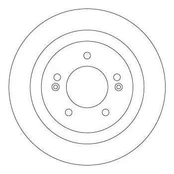 Brzdový kotouč Brzdový kotouč LUCAS DF6367