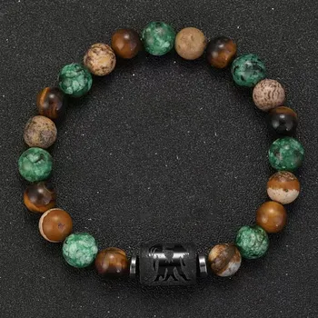 Náramek Náramek z přírodního kamene znamení | náramek, šperk - A5