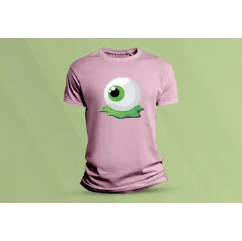 Dětské bavlněné tričko Eyeball. Růžová velikost 104 (3-4 roky)