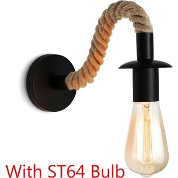 Stojací lampa Vintage retro lampa na zeď | průmyslové osvětlení - A2