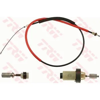 Lanko parkovací brzdy Tažné lanko, parkovací brzda LUCAS GCH2625