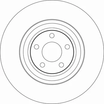Brzdový kotouč Brzdový kotouč LUCAS DF4268S