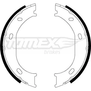 Brzdová čelist Sada brzdových čelistí TOMEX TX 21-17