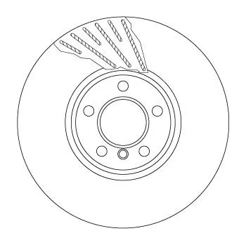 Brzdový kotouč Brzdový kotouč LUCAS DF6612S