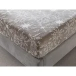 XPOSE® Mikroplyšové prostěradlo JON Exclusive - šedé 180x200 cm