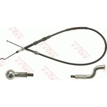 Lanko parkovací brzdy Tažné lanko, parkovací brzda LUCAS GCH132