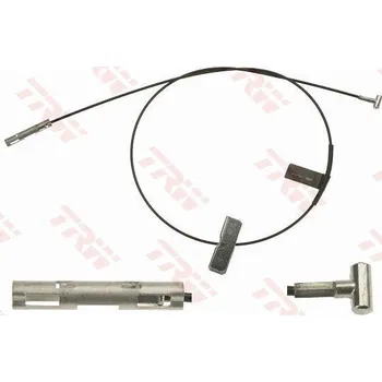 Lanko parkovací brzdy Tažné lanko, parkovací brzda LUCAS GCH126