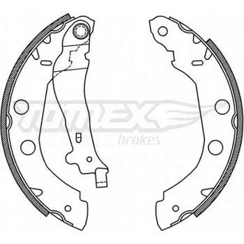 Brzdová čelist Sada brzdových čelistí TOMEX TX 21-01