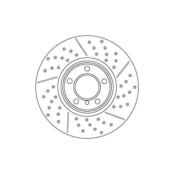 Brzdový kotouč Brzdový kotouč LUCAS DF6604S