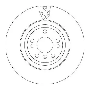 Brzdový kotouč Brzdový kotouč LUCAS DF6833S