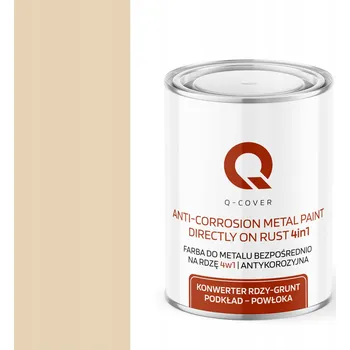 barva na kov BARVA NA KOV NA REZ, OCEL , OCEL 4v1 KRÉMOVĚ BÉŽOVÁ RAL 1015 POLOMATNÁ 1L