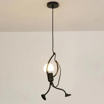 Vintage lustr | Dětské osvětlení, moderní LED lampa - Jedna hlava