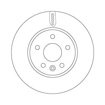 Brzdový kotouč Brzdový kotouč LUCAS DF6819