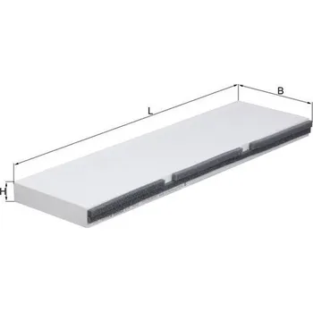 Klimatizace automobilu Kabinový filtr KNECHT 70387902