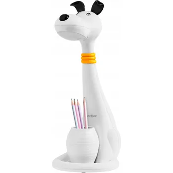 Lampička Rebel LED lampička na stůl pro děti PIES 3 barvy bílá