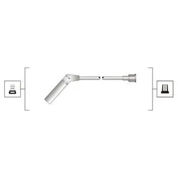 Zapalovací kabel Sada kabelů pro zapalování MAGNETI 941319170061