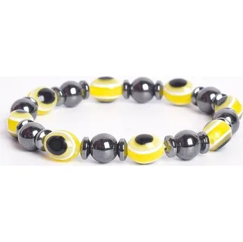 Náramek Magnetický boho náramek s hematitem | náramek, šperk - 9