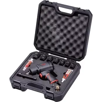 M7 NC-4255QHK sada pneu utahovák 1/2" + ořechy + kufřík (1627 Nm)