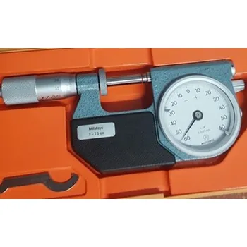 Mikropasametr - Mitutoyo, 0-25 mm, 251875 (Níže větší foto)