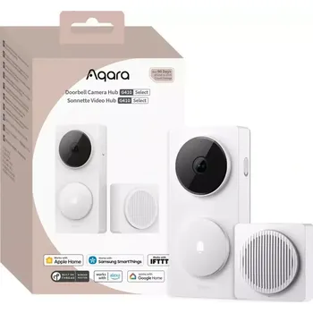 IP kamera AQARA Doorbell Camera Hub G410 Select (CH-C09DW), Bílý - inteligentní videozvonek s hubem