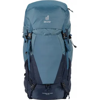 turistický batoh Deuter Futura Air Trek 41-60 l modrý turistický Batoh