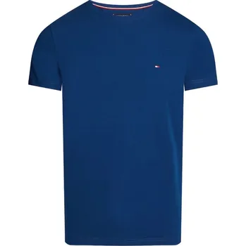 Pánské tričko Pánské tričko Tommy Hilfiger Stretch Slim Fit Modrý (M)