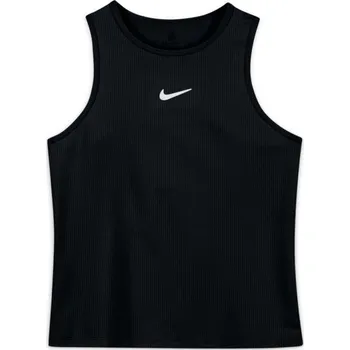 Dívčí tričko Dívčí trička Nike Court Dri-Fit Victory Tank G Černý (S)
