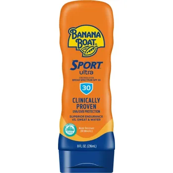 Přípravek na opalování Voděodolný opalovací krém na sport s SPF 30 Banana Boat 236 ml
