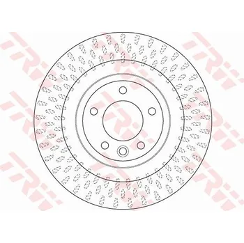 Brzdový kotouč Brzdový kotouč LUCAS DF6528S