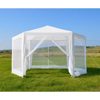 Zahradní stan Zahradní altán 2×2×2 m s moskytiérou – bílý MultiGarden PAW-2X2X2-N-W