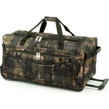 Malá cestovní taška na kolečkách Camo 40 l Worldline 891/55 zelená