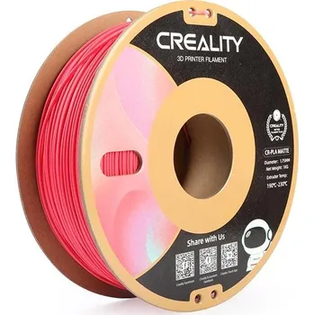 3D tisk Creality CR-PLA 1kg Matte Strawberry red