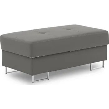 Taburet Podnožka RIGATTO 108x57 světle šedá