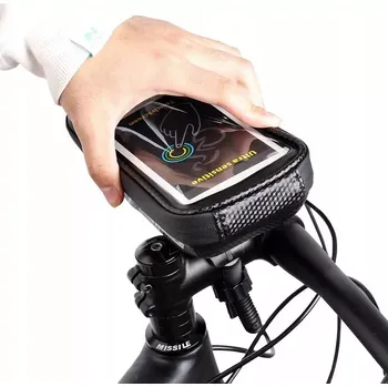 brašna na kolo Brašna s pouzdrem na kolo VIBIKE VBK11 (Brašna s pouzdrem na mobilní telefon - instalace na řídítka kola)