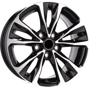 Alu kolo Alu kola Racing Line A5499, 17x7 5x114.3 ET40, černá + leštění vhodné pro Toyota Corolla (od 2019)