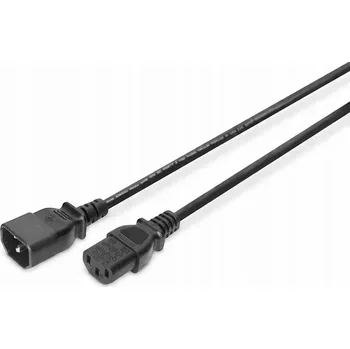 Napájecí kabel DIGITUS Prodlužovací napájecí kabel C14 - C13, 1.8m
