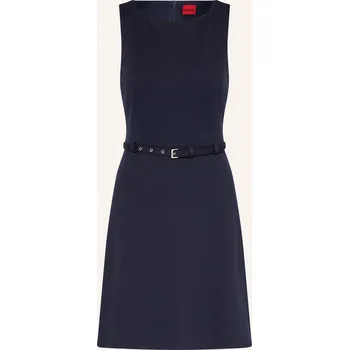 Dámské šaty Hugo Dámské Pouzdrové Šaty Kerati, tmavě modrá, 42