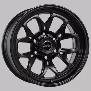 Alu kolo Alu kola Racing Line B1106, 17x9 6x139.7 ET-6, černá matná (zátěžová)