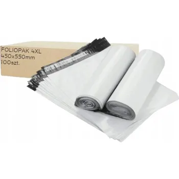 Obálka Plastové Obálky IRONPACK 450x550 mm bílé 100 ks