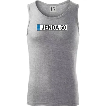 SPZ Jenda 50 - Tílko pánské Core - XL ( Tmavě šedý melír )