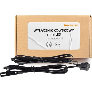 vypínač Mini kolébkový vypínač LED s vodiči